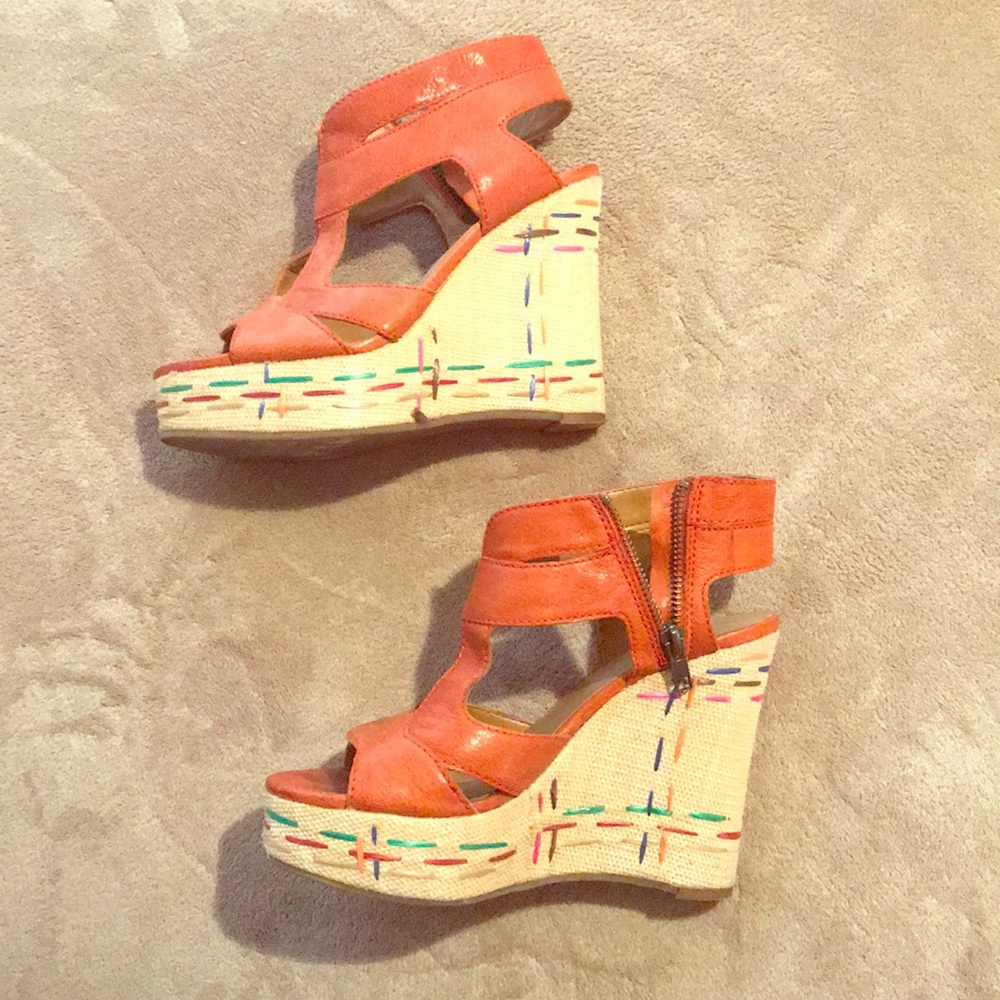 Nine West Wedges like new